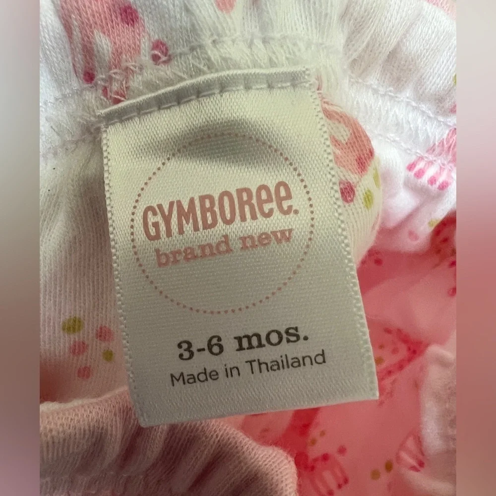 Gymboree 3-6M Girls Pink Leggings Pants